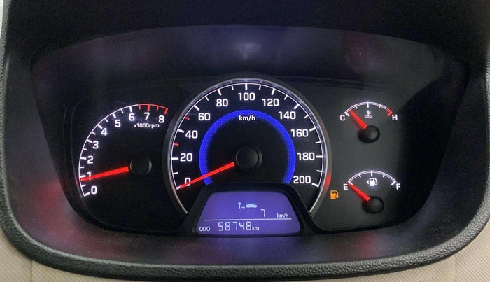 2015 Hyundai Grand i10 SPORTZ 1.2 KAPPA VTVT, Petrol, Manual, 58,737 km, Odometer Image