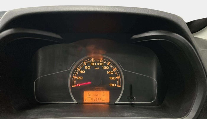 2022 Maruti Alto LXI OPT CNG, CNG, Manual, 41,365 km, Odometer Image