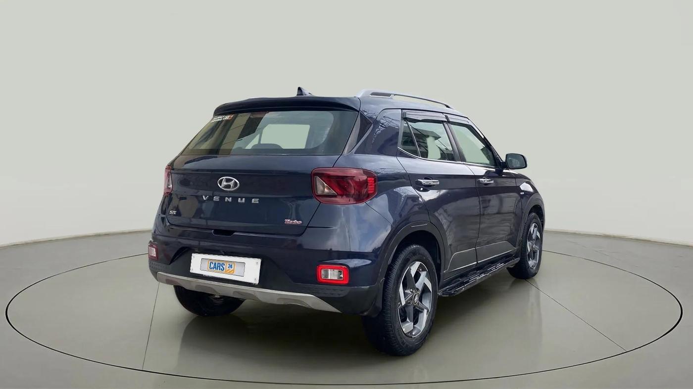 2020 Hyundai VENUE SX PLUS 1.0 TURBO DCT, Petrol, Automatic, 39,904 km, Right Back Diagonal