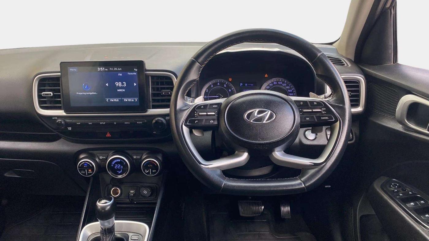 2020 Hyundai VENUE SX PLUS 1.0 TURBO DCT, Petrol, Automatic, 39,904 km, Steering Wheel Close Up