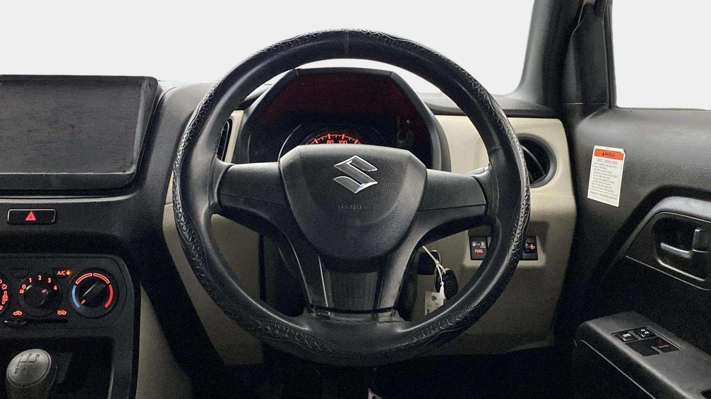 2023 Maruti New Wagon-R LXI CNG 1.0, CNG, Manual, 21,219 km, Steering Wheel Close Up