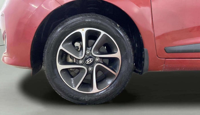 2017 Hyundai Grand i10 ASTA 1.2 KAPPA VTVT, Petrol, Manual, 6,667 km, Left Front Wheel