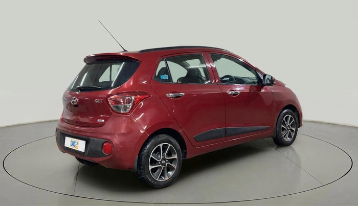 2017 Hyundai Grand i10 ASTA 1.2 KAPPA VTVT, Petrol, Manual, 6,667 km, Right Back Diagonal