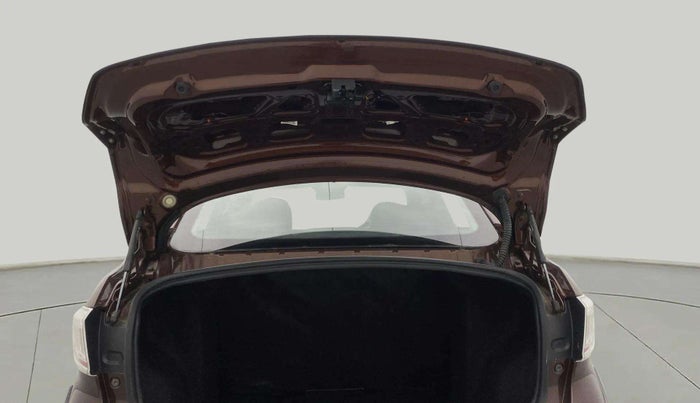 2023 Tata TIGOR XZA PLUS LEATHERETTE, Petrol, Automatic, 18,277 km, Boot Door Open