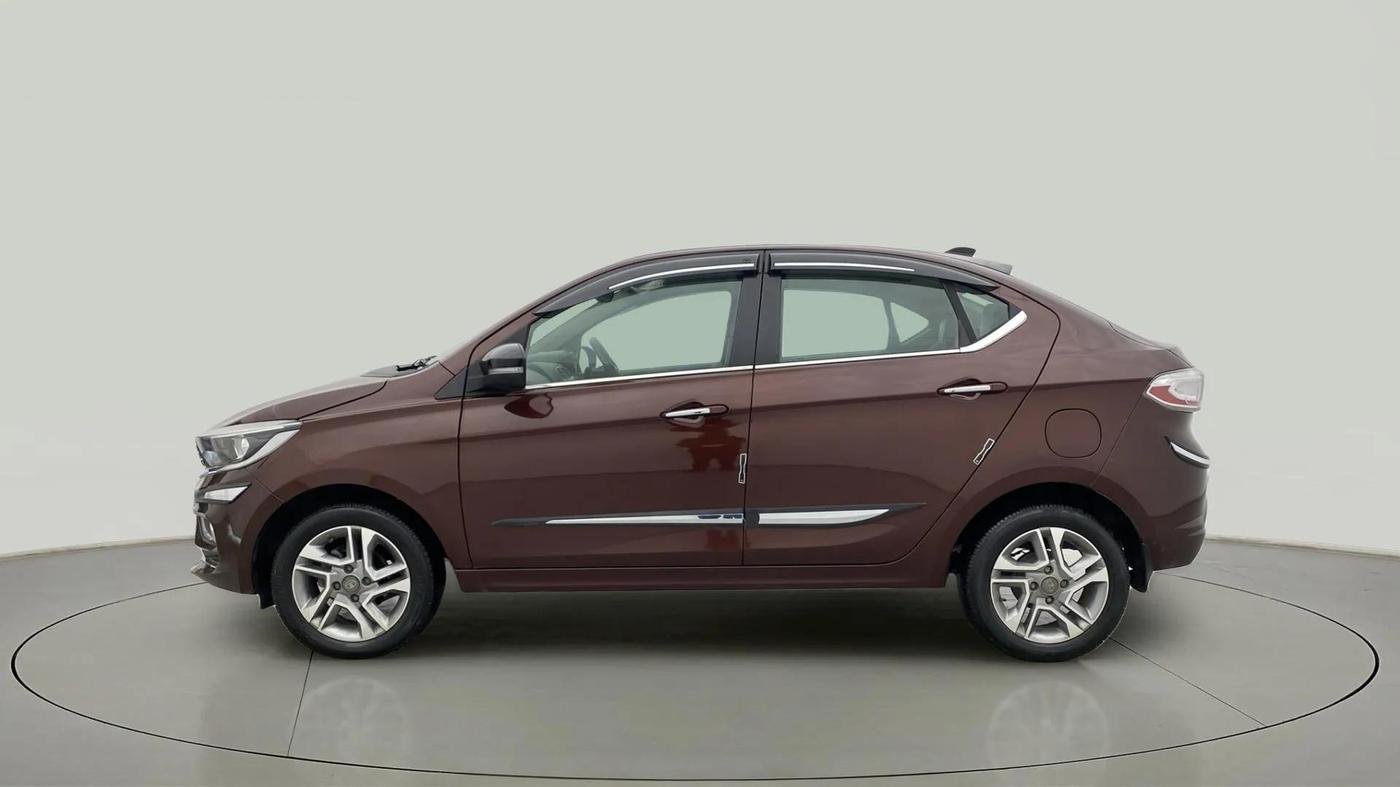 2023 Tata TIGOR XZA PLUS LEATHERETTE, Petrol, Automatic, 18,352 km, Left Side