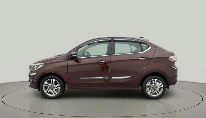 2023 Tata TIGOR XZA PLUS LEATHERETTE, Petrol, Automatic, 18,277 km, Left Side