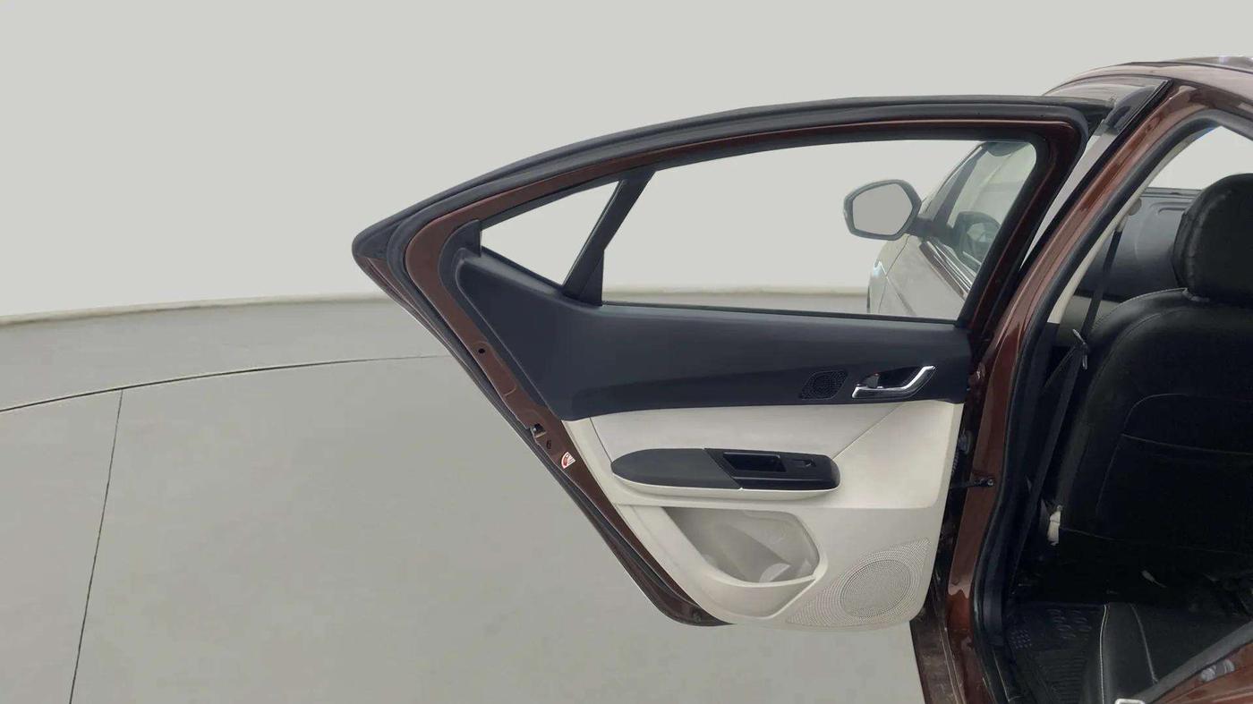 2023 Tata TIGOR XZA PLUS LEATHERETTE, Petrol, Automatic, 18,352 km, LHS Rear Door