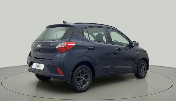 2019 Hyundai GRAND I10 NIOS SPORTZ AMT 1.2 KAPPA VTVT, Petrol, Automatic, 53,094 km, Right Back Diagonal