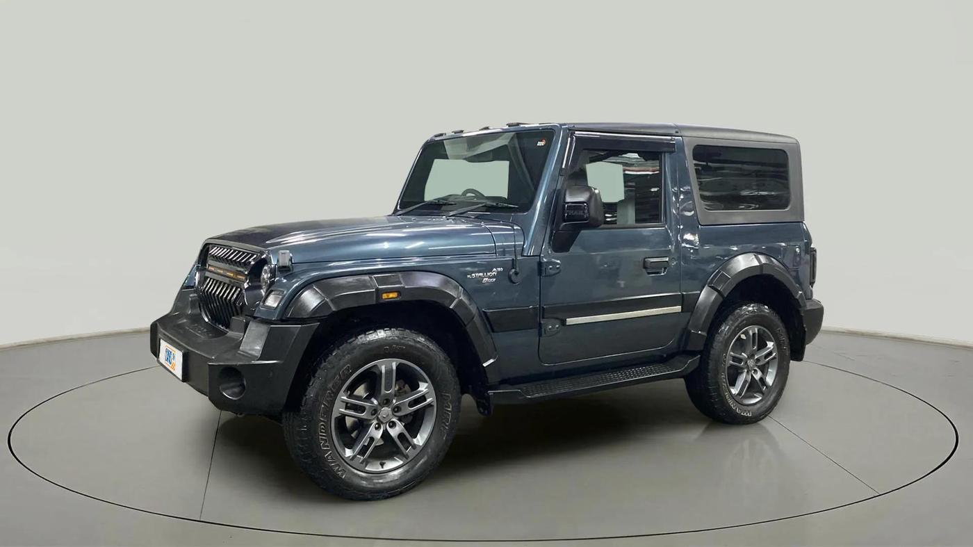 2023 Mahindra Thar LX P 2WD AT HT, Petrol, Automatic, 49,388 km, Left Front Diagonal