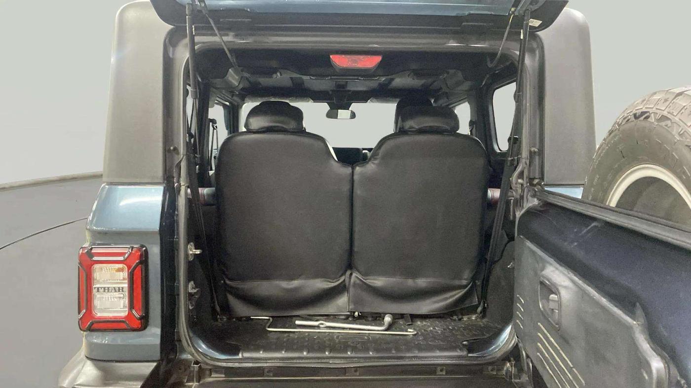 2023 Mahindra Thar LX P 2WD AT HT, Petrol, Automatic, 49,388 km, Boot Inside