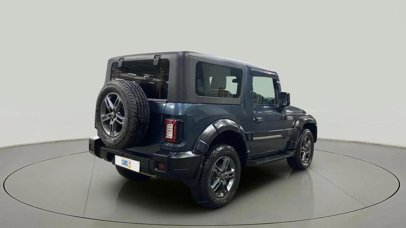 2023 Mahindra Thar LX P 2WD AT HT, Petrol, Automatic, 49,388 km, Right Back Diagonal