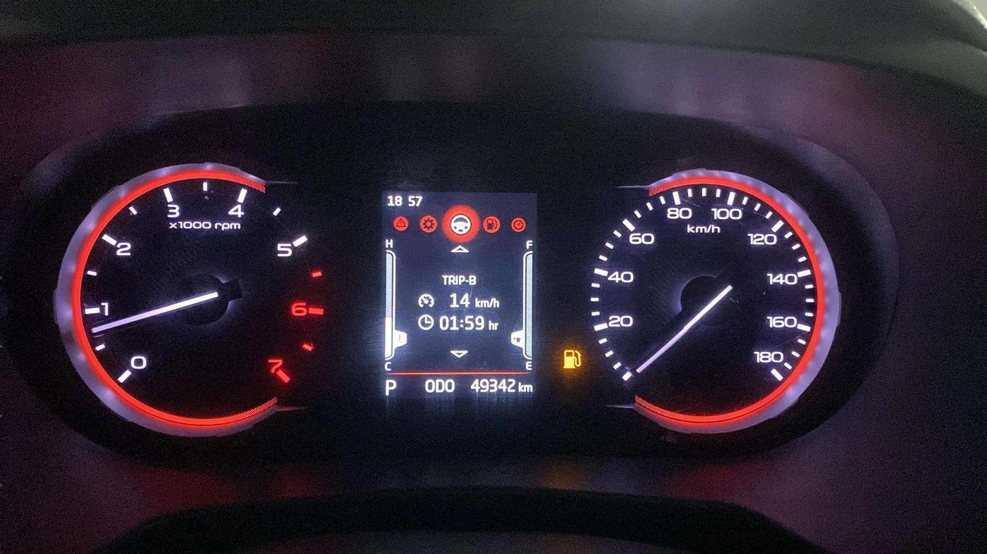 2023 Mahindra Thar LX P 2WD AT HT, Petrol, Automatic, 49,388 km, Odometer Image