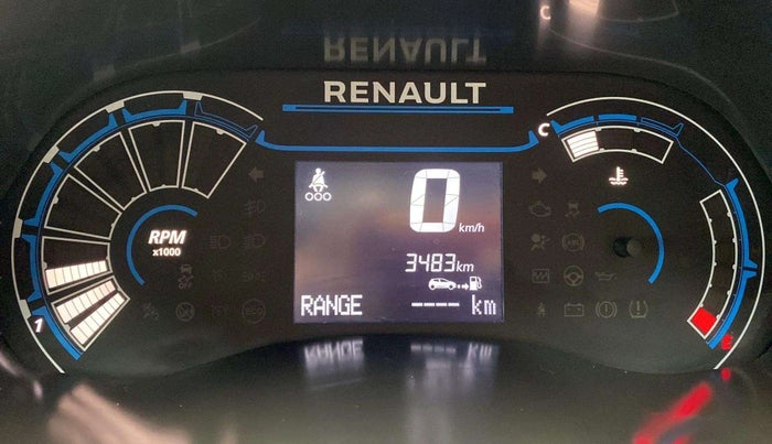 2024 Renault Kiger RXE MT, Petrol, Manual, 3,482 km, Odometer Image