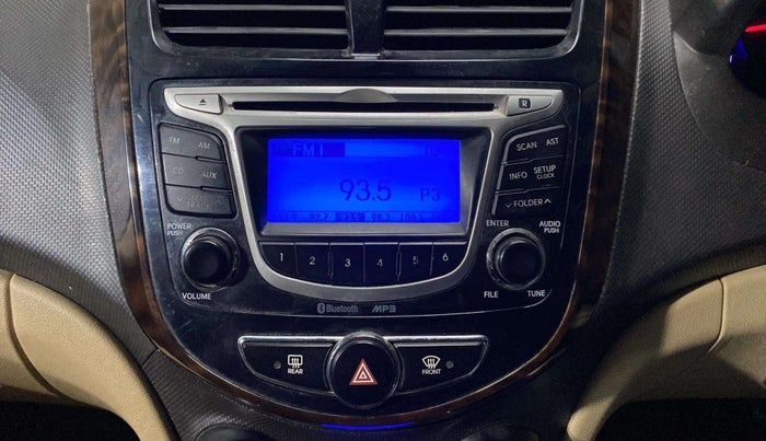 2013 Hyundai Verna FLUIDIC 1.6 VTVT EX, Petrol, Manual, 95,848 km, Air Conditioner