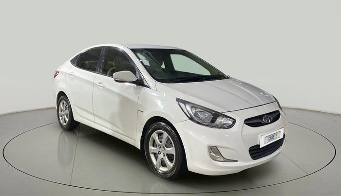 2013 Hyundai Verna FLUIDIC 1.6 VTVT EX, Petrol, Manual, 95,848 km, Right Front Diagonal