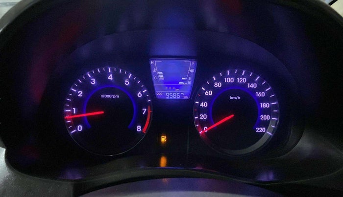 2013 Hyundai Verna FLUIDIC 1.6 VTVT EX, Petrol, Manual, 95,848 km, Odometer Image