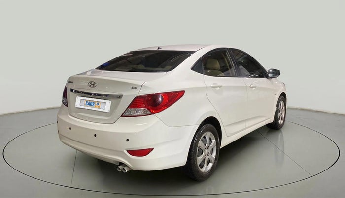 2013 Hyundai Verna FLUIDIC 1.6 VTVT EX, Petrol, Manual, 95,848 km, Right Back Diagonal
