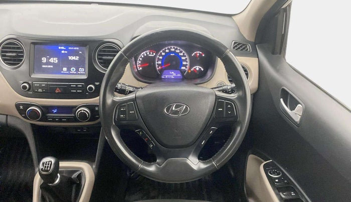 2018 Hyundai Grand i10 ASTA 1.2 KAPPA VTVT, Petrol, Manual, 87,753 km, Steering Wheel Close Up