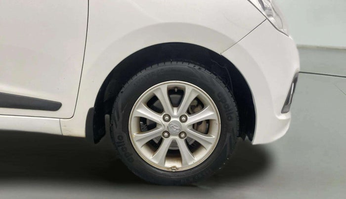 2015 Hyundai Grand i10 ASTA AT 1.2 KAPPA VTVT, Petrol, Automatic, 65,569 km, Right Front Wheel