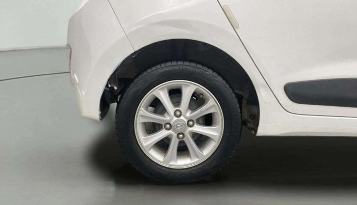 2015 Hyundai Grand i10 ASTA AT 1.2 KAPPA VTVT, Petrol, Automatic, 65,569 km, Right Rear Wheel