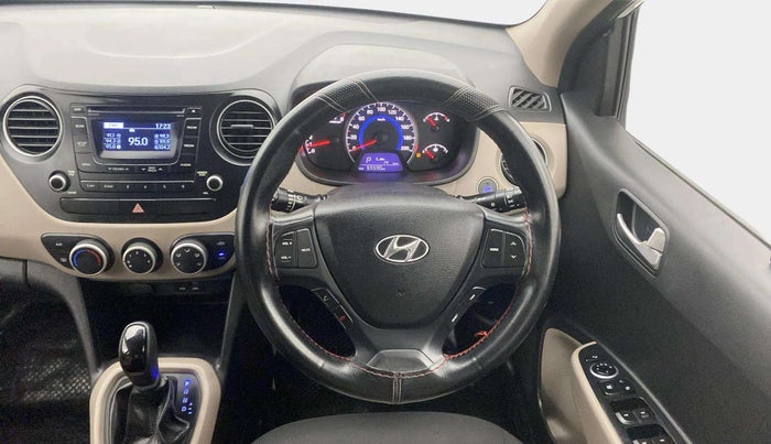 2015 Hyundai Grand i10 ASTA AT 1.2 KAPPA VTVT, Petrol, Automatic, 65,569 km, Steering Wheel Close Up
