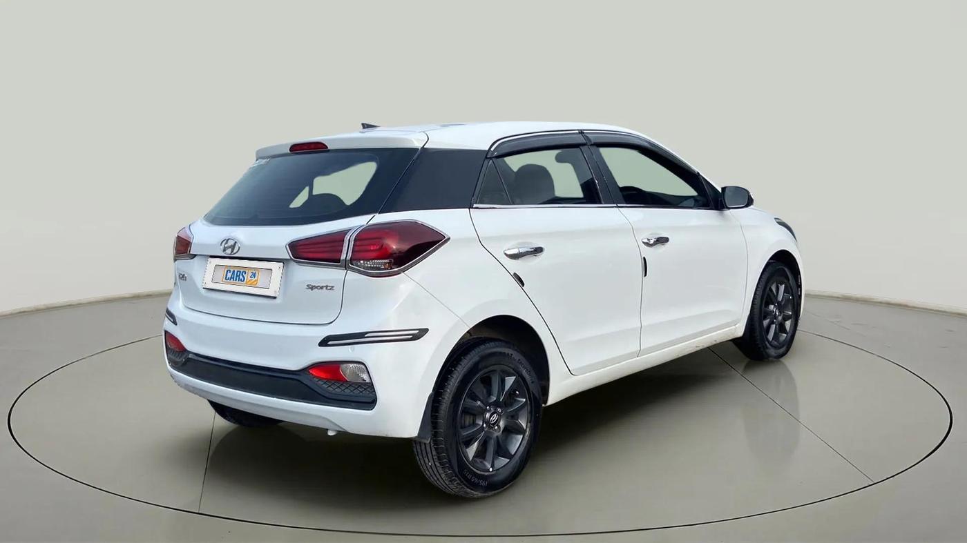 2019 Hyundai Elite i20 SPORTZ PLUS 1.2, Petrol, Manual, 79,276 km, Right Back Diagonal