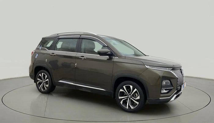 2023 MG HECTOR PLUS SHARP PRO 1.5 PETROL TURBO CVT 6 STR, Petrol, Automatic, 21,899 km, Right Front Diagonal
