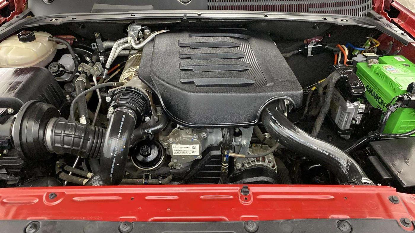 2023 Mahindra SCORPIO-N Z4 DIESEL AT 2WD 7 STR, Diesel, Automatic, 12,336 km, Engine View