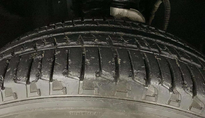 2023 Mahindra SCORPIO-N Z4 DIESEL AT 2WD 7 STR, Diesel, Automatic, 11,987 km, Left Front Tyre Tread