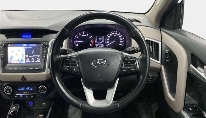 2018 Hyundai Creta SX AT 1.6 PETROL, Petrol, Automatic, 45,968 km, Steering Wheel Close Up