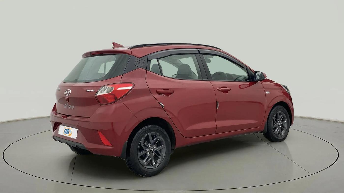 2021 Hyundai GRAND I10 NIOS SPORTZ U2 AMT 1.2 CRDI, Diesel, Automatic, 28,025 km, Right Back Diagonal