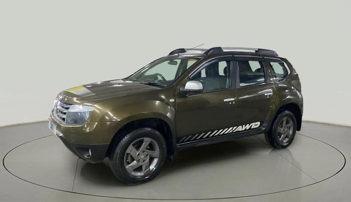 2014 Renault Duster 110 PS RXZ 4X4 MT DIESEL, Diesel, Manual, 55,945 km, Left Front Diagonal
