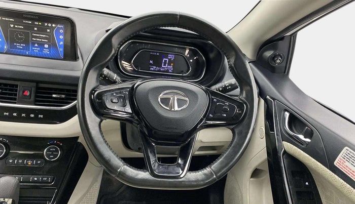 2023 Tata NEXON XZA PLUS LUXURY SUNROOF PETROL, Petrol, Automatic, 20,667 km, Steering Wheel Close Up
