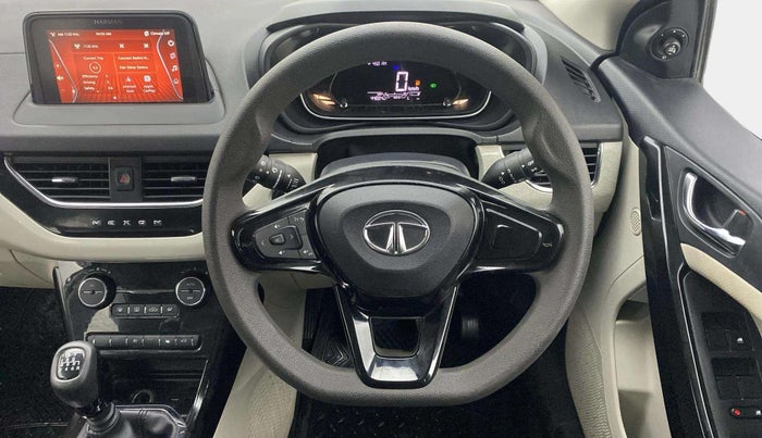 2021 Tata NEXON XZ PLUS PETROL, Petrol, Manual, 44,741 km, Steering Wheel Close Up