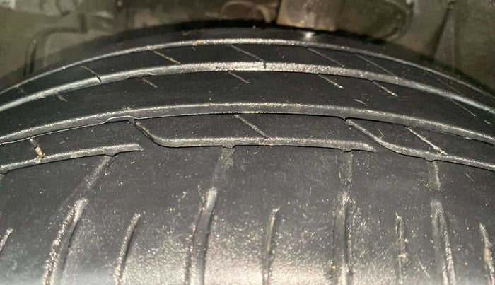 2021 Tata NEXON XZ PLUS PETROL, Petrol, Manual, 44,741 km, Left Front Tyre Tread