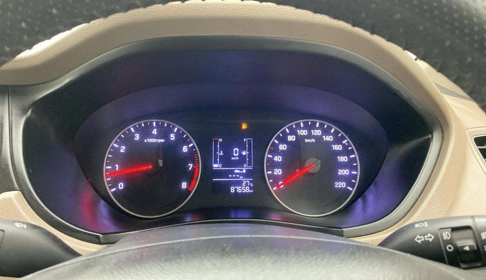 2019 Hyundai Elite i20 SPORTZ PLUS 1.2, Petrol, Manual, 87,659 km, Odometer Image