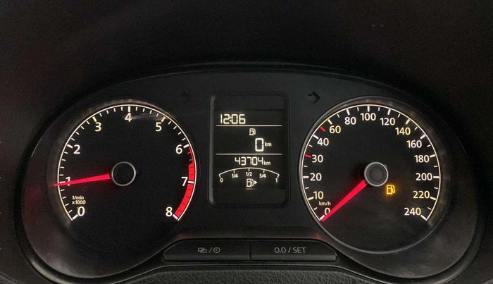 2014 Volkswagen Polo HIGHLINE1.2L, Petrol, Manual, 43,674 km, Odometer Image