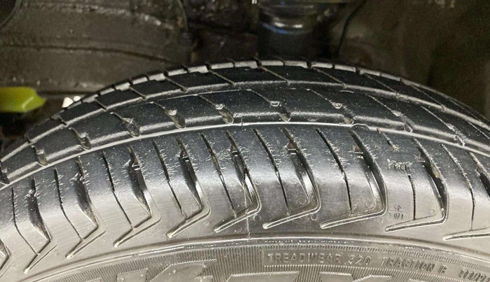 2023 Maruti Alto K10 VXI AMT, Petrol, Automatic, 10,061 km, Left Front Tyre Tread