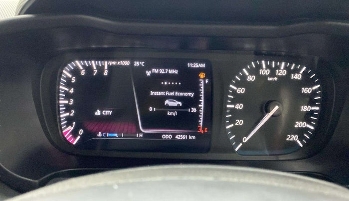 2021 Tata ALTROZ XZ PETROL, Petrol, Manual, 42,588 km, Odometer Image