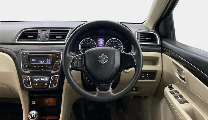 2015 Maruti Ciaz ZXI, Petrol, Manual, 52,414 km, Steering Wheel Close Up