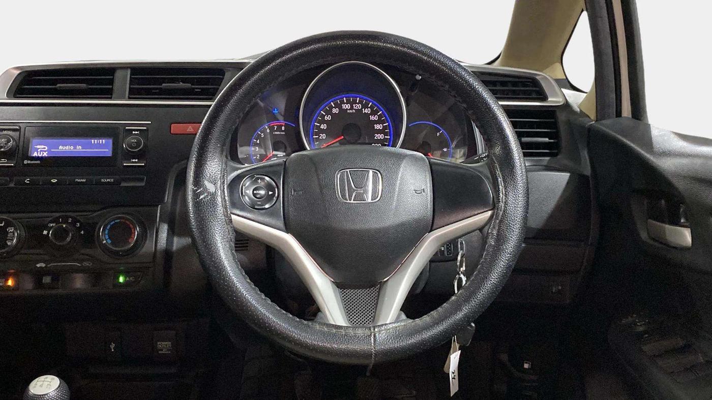 2015 Honda Jazz 1.2L I-VTEC S, Petrol, Manual, 37,980 km, Steering Wheel Close Up