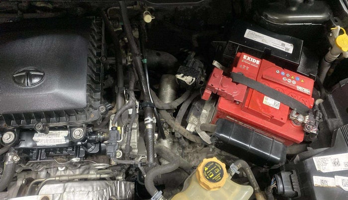 2020 Tata NEXON XZ PLUS (O) PETROL DUAL TONE, Petrol, Manual, 57,579 km, Engine View - Left