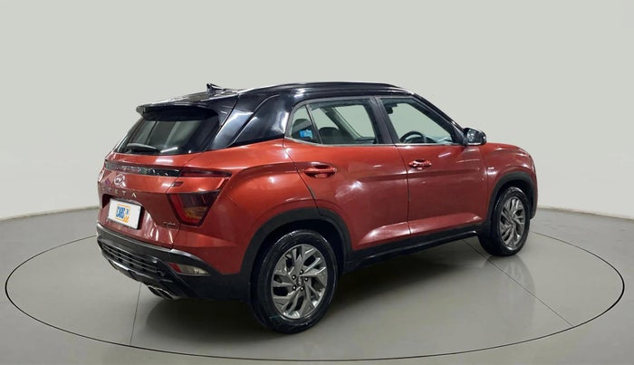 2020 Hyundai Creta SX (O) 1.4 TURBO DCT, Petrol, Automatic, 60,049 km, Right Back Diagonal