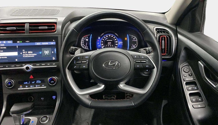 2020 Hyundai Creta SX (O) 1.4 TURBO DCT, Petrol, Automatic, 60,049 km, Steering Wheel Close Up