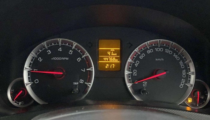 2013 Maruti Swift Dzire VXI, Petrol, Manual, 44,757 km, Odometer Image