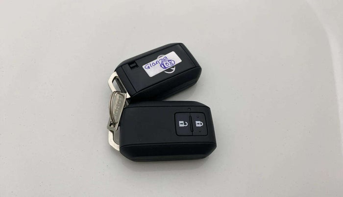 2022 Toyota Glanza G ISG, Petrol, Manual, 32,129 km, Key Close Up