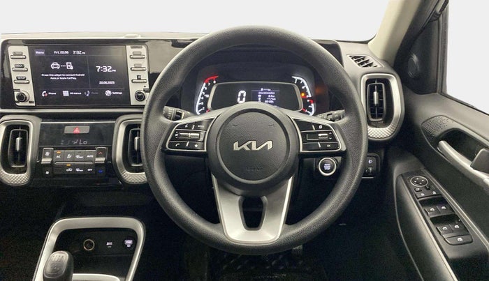2023 KIA SONET HTK PLUS 1.0 IMT, Petrol, Manual, 2,200 km, Steering Wheel Close Up