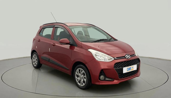 2019 Hyundai Grand i10 SPORTZ 1.2 KAPPA VTVT, Petrol, Manual, 48,492 km, Right Front Diagonal