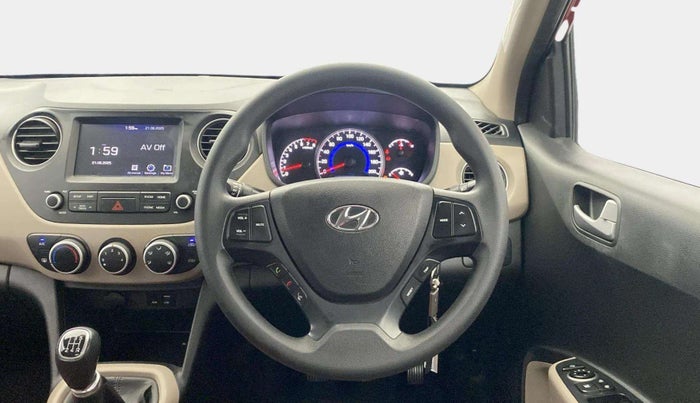 2019 Hyundai Grand i10 SPORTZ 1.2 KAPPA VTVT, Petrol, Manual, 48,492 km, Steering Wheel Close Up