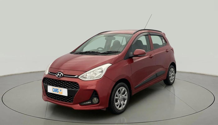 2019 Hyundai Grand i10 SPORTZ 1.2 KAPPA VTVT, Petrol, Manual, 48,492 km, Left Front Diagonal